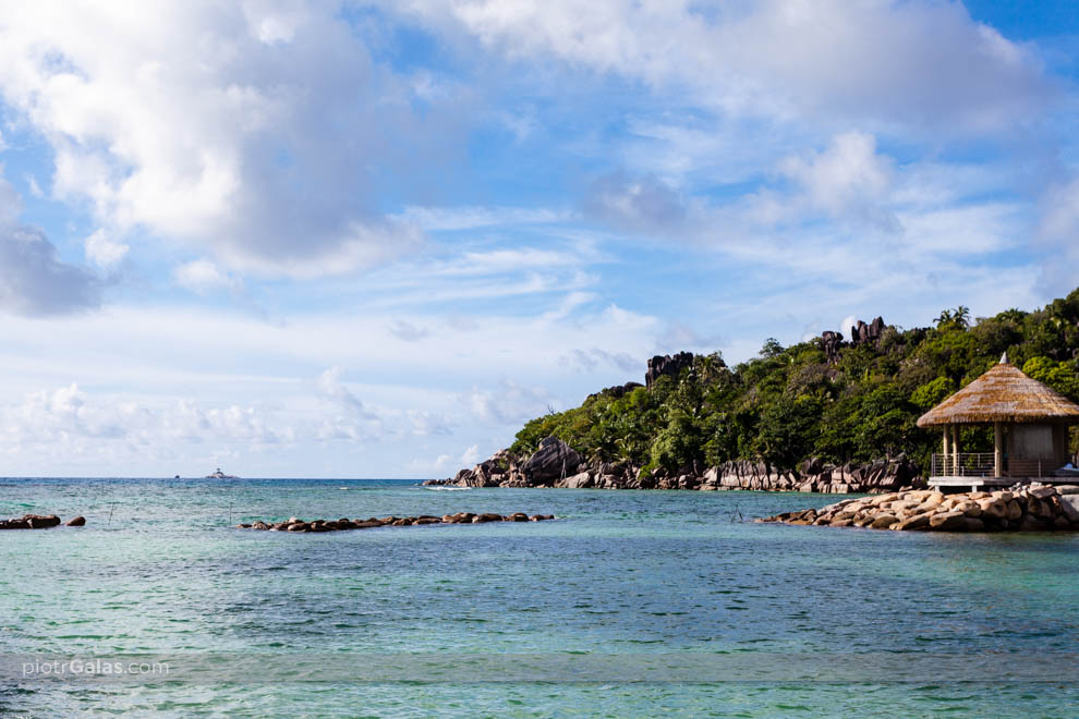 Hotel La Domaine de LOrangeraie, widok od strony oceanu