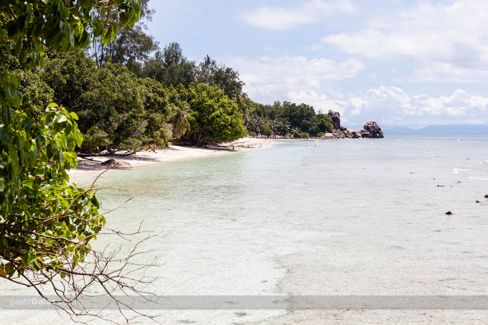 Plaża Anse Severe z widokiem na Pointe Cap Barbi